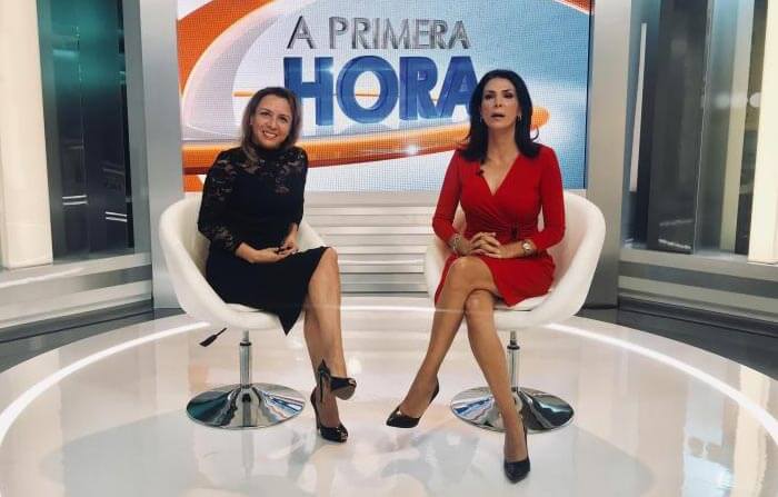 Andrea Bahamondes on Univision